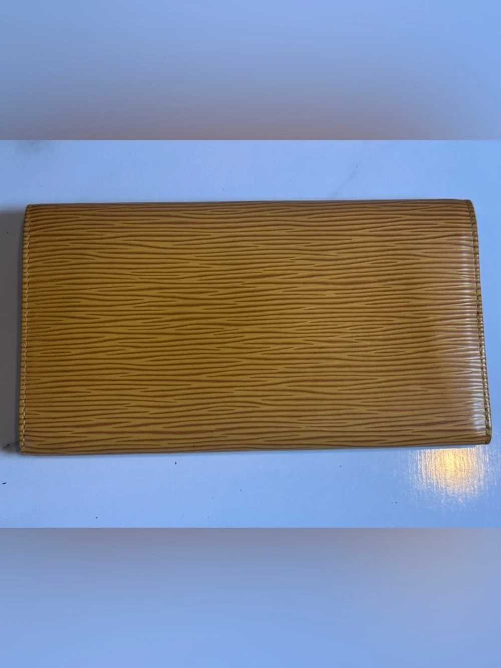 Louis Vuitton Epi Yellow Wallet